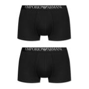 Emporio Armani Två-Pack Boxerbriefs Black, Herr