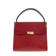 Tory Burch Handväska Lee Radziwill Liten Red, Dam