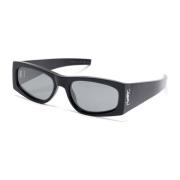 Saint Laurent SL M140 002 Sunglasses Black, Dam