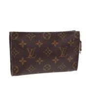 Louis Vuitton Vintage Pre-owned Canvas necessrer Brown, Dam