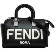 Fendi Vintage Pre-owned Laeder fendi-vskor Black, Dam