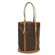 Louis Vuitton Vintage Pre-owned Canvas louis-vuitton-vskor Brown, Dam