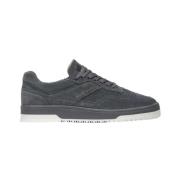 Filling Pieces Suede Dark Grey Ace Sneakers Gray, Herr