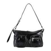 Marge Sherwood Hobo Stil Axelväska Black, Dam