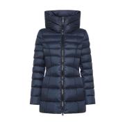 Peuterey Blå Superlätt Dunjacka Aw24 Blue, Dam