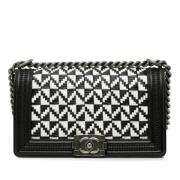 Chanel Vintage Pre-owned Laeder axelremsvskor Black, Dam