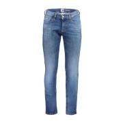 Tommy Hilfiger Slim Fit Tvättade Bomulls Jeans Blue, Herr