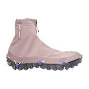 Salomon Avtagbar Zip-Up Snowclog Sneakers Pink, Herr