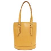 Louis Vuitton Vintage Pre-owned Laeder louis-vuitton-vskor Yellow, Dam