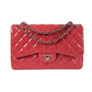 Chanel Vintage Pre-owned Tyg chanel-vskor Pink, Dam