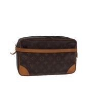 Louis Vuitton Vintage Pre-owned Canvas louis-vuitton-vskor Brown, Dam