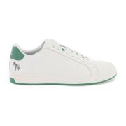 PS By Paul Smith Zebra Print Läder Sneakers White, Herr