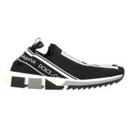 Dolce & Gabbana Pre-owned Pre-owned Polyester sneakers Black, Dam