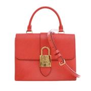 Louis Vuitton Vintage Pre-owned Laeder handvskor Red, Dam