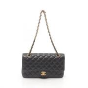 Chanel Vintage Pre-owned Laeder chanel-vskor Black, Dam