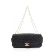 Chanel Vintage Pre-owned Tyg chanel-vskor Black, Dam