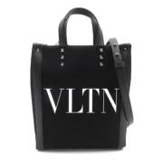 Valentino Vintage Pre-owned Laeder axelremsvskor Black, Dam