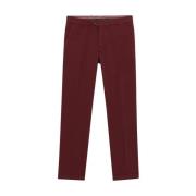 Brooks Brothers Smal Passform Bomulls Chinos Red, Herr