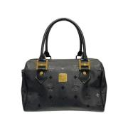 MCM Pre-owned Pre-owned Bomull handvskor Black, Dam