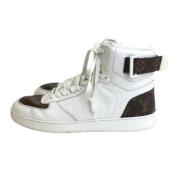 Louis Vuitton Vintage Pre-owned Laeder sneakers White, Dam