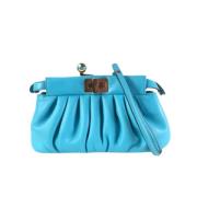 Fendi Vintage Pre-owned Laeder fendi-vskor Blue, Dam