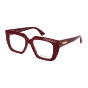 Bottega Veneta Stiliga Optiska Glasögon Bv1032O Red, Dam