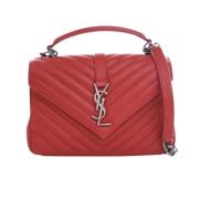 Yves Saint Laurent Vintage Pre-owned Laeder handvskor Red, Dam