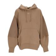 Nike Modern Fleece Hoody Lätt Tracksuit Brown, Dam