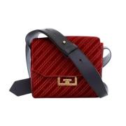 Givenchy Pre-owned Pre-owned Sammet axelremsvskor Red, Dam