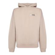 Jacquemus Beige Sweatshirt Stilren Bekväm Aw24 Beige, Herr