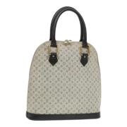 Louis Vuitton Vintage Pre-owned Canvas handvskor Beige, Dam