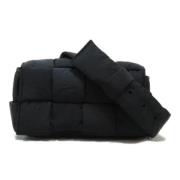 Bottega Veneta Vintage Pre-owned Tyg axelremsvskor Black, Dam