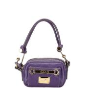 Dolce & Gabbana Pre-owned Pre-owned Laeder handvskor Purple, Dam