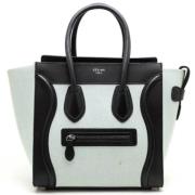 Celine Vintage Pre-owned Canvas celine-vskor Black, Dam