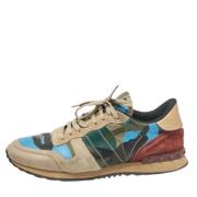 Valentino Vintage Pre-owned Laeder sneakers Multicolor, Dam