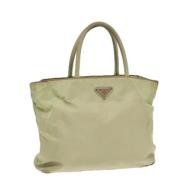 Prada Vintage Pre-owned Nylon prada-vskor Green, Dam