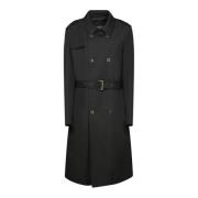 Herno Trenchcoat Black, Herr