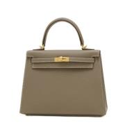 Hermès Vintage Pre-owned Laeder handvskor Gray, Dam