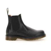 Dr. Martens Klassiska Chelsea-stövlar i slätt läder Black, Herr