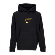 Nike NBA City Edition Club Fleece Hoodie Black, Herr