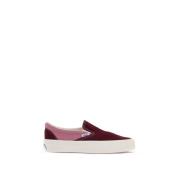 Vans Canvas Slip-On Sneakers Pink, Dam