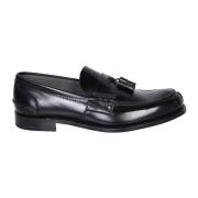 Church's Svarta Läderloafers Elegant Tassel Black, Herr