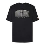 Dolce & Gabbana Svart T-shirt Klassisk Stil Black, Herr