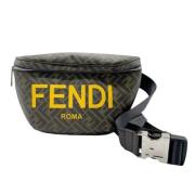 Fendi Vintage Pre-owned Tyg fendi-vskor Brown, Herr