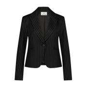 Jane Lushka Elvira Blazer Black, Dam