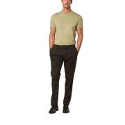 Mason's Genova Style chino byxor i gabardin Black, Herr