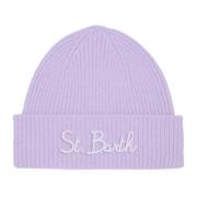 MC2 Saint Barth Lila Stiliga Hattar för Sommaren Purple, Dam