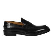 Corvari Klassiska Wembley Moccasins i Skinande Läder Black, Herr