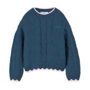 MC2 Saint Barth Stiliga Sweaters Kollektion Blue, Dam