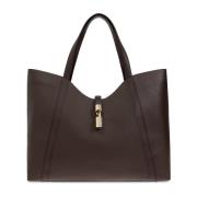 Furla Goccia XL väska typ shopper Brown, Dam